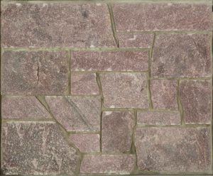 Sedona Glitter, Castle Cut... Glistening warm burgundy tones in a sophisticated square cut